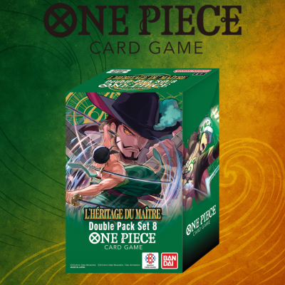 TCG One Piece - Double Pack Set 8 "L'Héritage Du Maitre" - FR