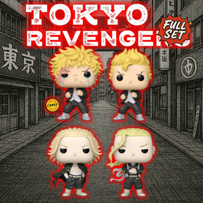 Funko Pop Tokyo Revengers - Full Set Chase + Communes