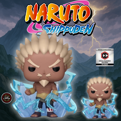 Funko Pop Naruto - Bundle Ay (4TH Raikage) N°2098 - PR Chalice, GITD, Chase + Commune