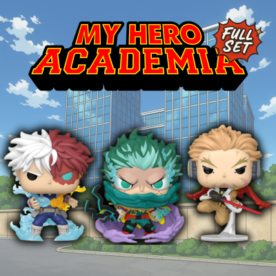 Funko Pop My Hero Academia - Full Set Heroes