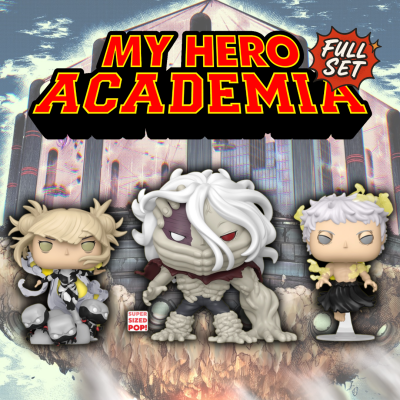 Funko Pop My Hero Academia - Full Set Villains