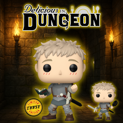 Funko Pop Delicious In Dungeon - Bundle Laios N°2199 - Chase + Commune