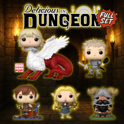 Funko Pop Delicious In Dungeon - Full Set Commune + Super