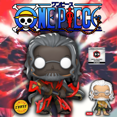 Funko Pop One Piece - Bundle Silvers Rayleigh N°2150 - PR Chalice, GITD, Chase + Commune
