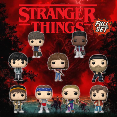 Funko Pop Stranger Things - Full Set communes