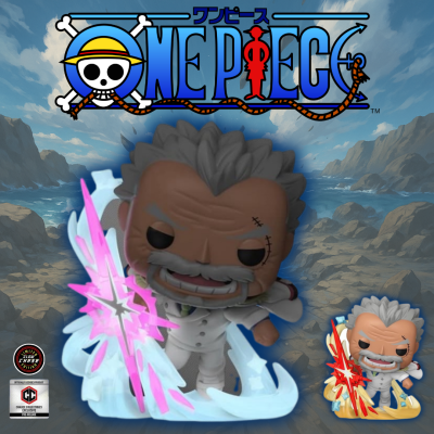 Funko Pop One Piece - Bundle Garp N°2172 - PR Chalice GITD Chase + commune
