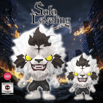 Funko Pop Solo Leveling - Bundle Baek Yoonho (Silver Mane) N°2273 - PR Chalice Flocked Chase + Commune