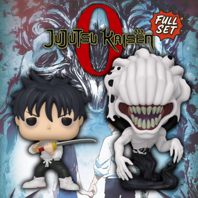 Funko Pop Jujutsu Kaisen 0 - Full Set Rika & Yuta