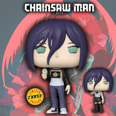 Funko Pop Chainsaw Man - Bundle Reze N°2348 - Chase + Commune