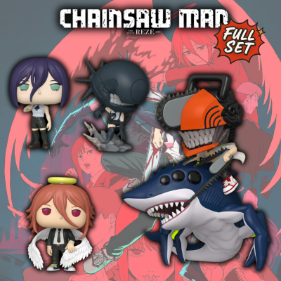 Funko Pop Chainsaw Man - Full Set Rides + Communes
