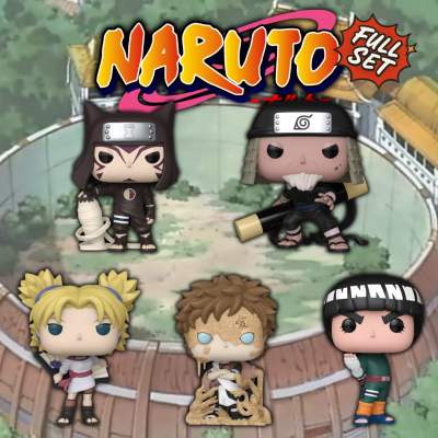 Funko Pop Naruto - Full Set Naruto Communes