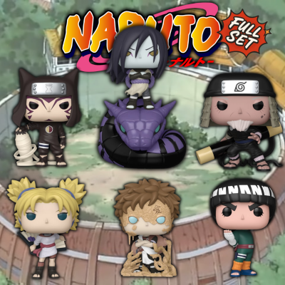 Funko Pop Naruto - Full Set Naruto Communes + Rides