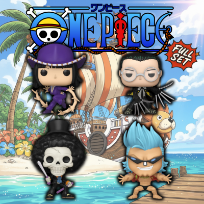 Funko Pop One Piece - Full Set Communes