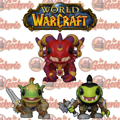 Funko Pop World Of Warcraft - Full Set Murloc