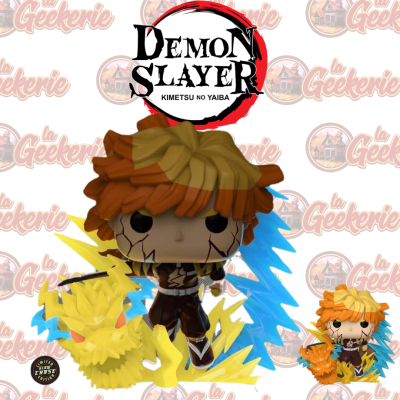 Funko Pop Demon Slayer - Bundle Zenitsu Agatsuma N°2503 - Chase + Commune