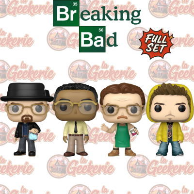 Funko Pop Breaking Bad - Full Set Communes et SE