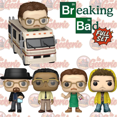 Funko Pop Breaking Bad - Full Set Communes, SE et Rides