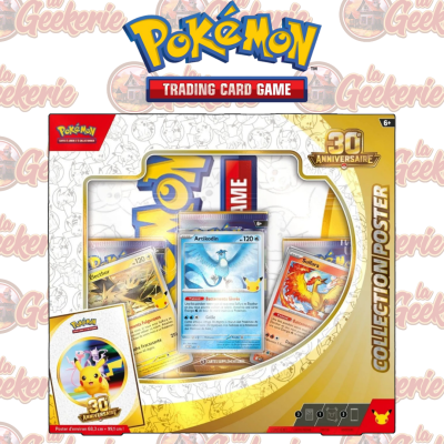 TCG Pokemon - Coffret Poster - Pokemon 30 ans