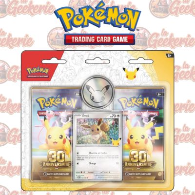 TCG Pokemon - Pack 2 Boosters - Pokemon 30 ans