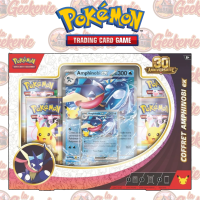 TCG Pokemon - Coffret Amphinobi-Ex - Pokemon 30 ans