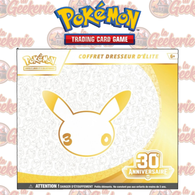 TCG Pokemon - Coffret Dresseur D’Elite ETB - Pokemon 30 ans