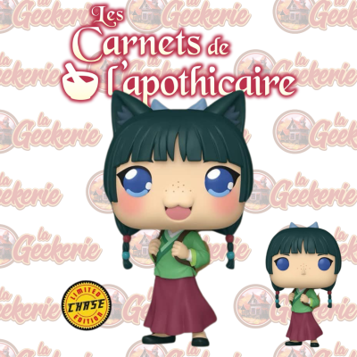 Funko Pop Les Carnets de l'Apothicaire - Bundle Maomao N°2593 - Chase et commune
