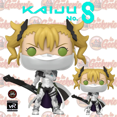 Funko Pop Kaiju N°8 - Bundle Kikoru Shinomiya N°2624 - PR VRare Chase et commune