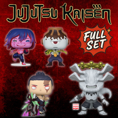 Funko Pop Jujutsu Kaisen - Full Set Communes + 6'