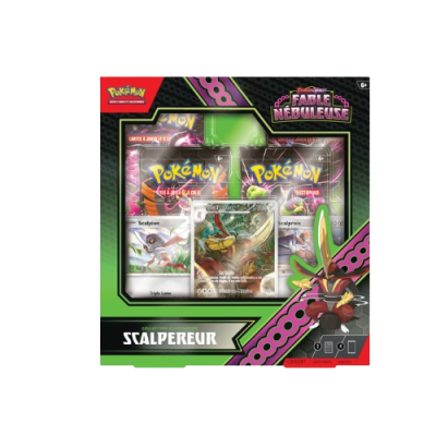 Pokemon EV6.5 - Coffret Scalpereur - Fable Nébuleuse - FR
