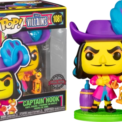 Funko Pop Disney - Captain Hook N° 1081 - Blacklight