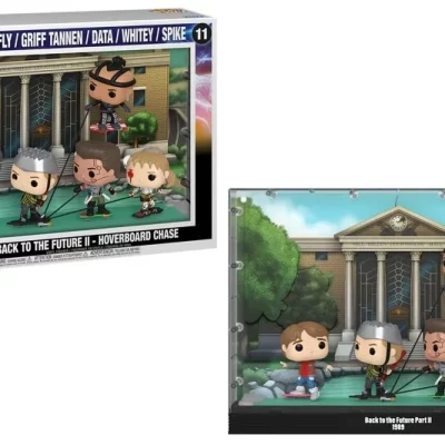 Funko Pop Retour Vers Le Futur - Hoverboard Chase N°11 - Moment Deluxe