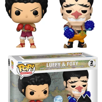 Funko Pop One Piece - Luffy & Foxy - 2 Pack, SE