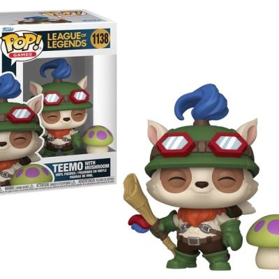 Funko Pop League Of Legends - Teemo With Mushroom N°1138