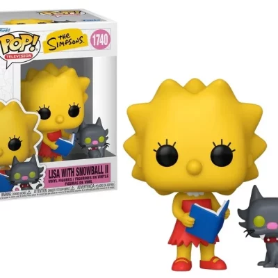 Funko Pop Les Simpsons - Lisa With Snowball II N°1740