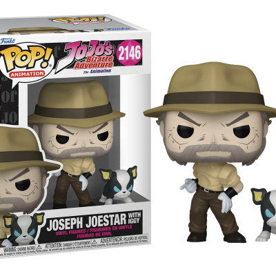 Funko Pop Jojo's Bizarre Adventure - Joseph Joestar With Iggt N°2146