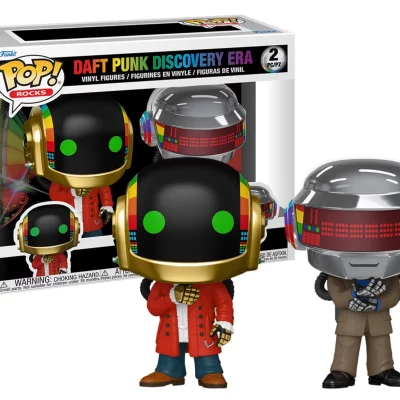 Funko Pop Musique - Daft Punk Discovery Era - 2 Pack
