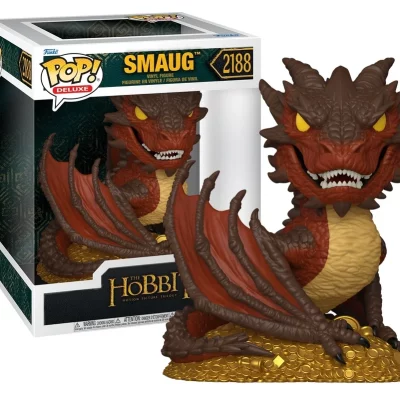 Funko Pop Le Hobbit - Smaug N°2188 - Deluxe, Metallic