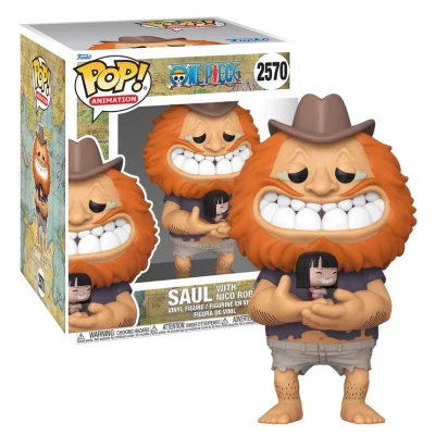 Funko Pop One Piece - Saul With Robin N°2570 - 6'