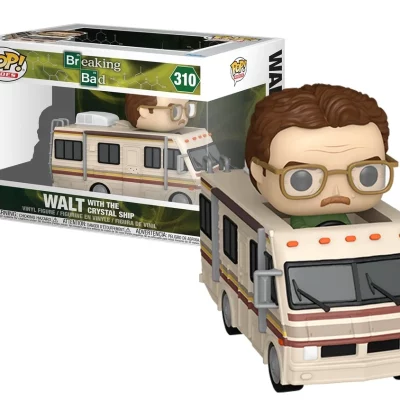 Funko Pop Breaking Bad - Walt With The Crystal Ship N°310 - Rides