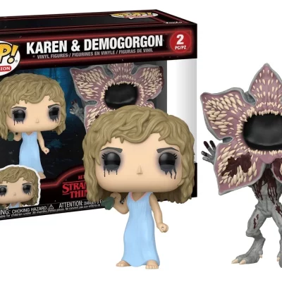 Funko Pop Stranger Things - Karen & Demogorgon - 2 Pack