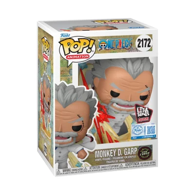 Funko Pop One Piece - Bundle Garp N°2172 - The Little Things GITD Chase + commune