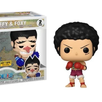 Funko Pop One Piece - Luffy & Foxy - 2 Pack, Hot Topic