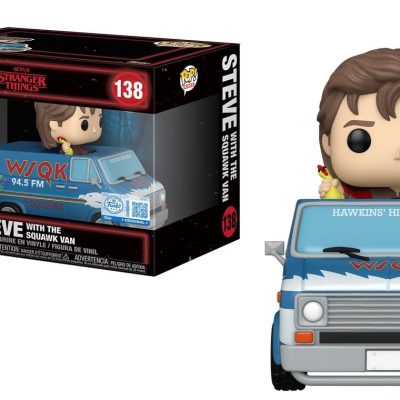 Funko Pop Stranger Things - Steve With The Squawk Van N°138 - Rides