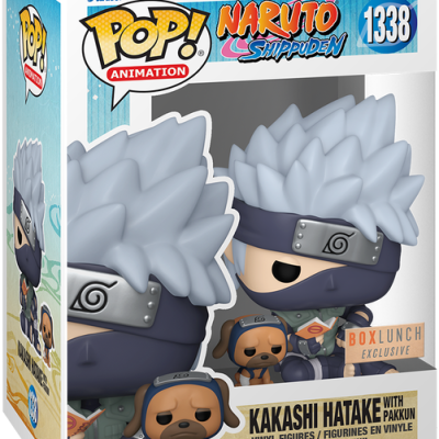 Funko Pop Naruto Shippuden - Kakashi Hatake With Pakkun N°1338 - Boxlunch