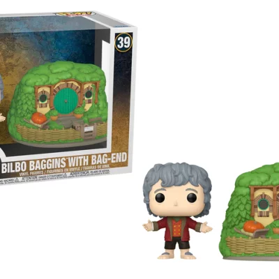 Funko Pop Le Seigneur Des Anneaux - Bilbo Baggins With Bag-End N°39