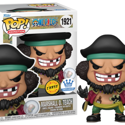 Funko Pop One Piece - Bundle Marshall D Teach N°1921 - Chase et Commune, FE