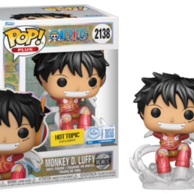 Funko Pop One Piece - Monkey D. Luffy N°2138 - Metallic, Hot Topic