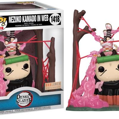Funko Pop! Deluxe - Nezuko Kamado In Web N°1418