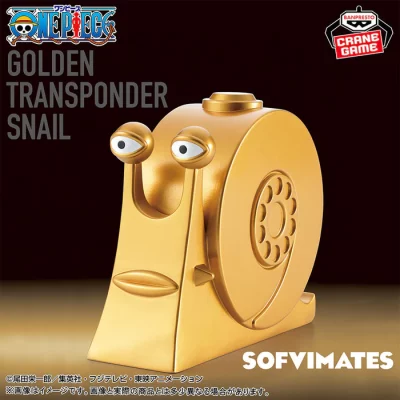 Figurine Banpresto One Piece - Golden Transponder Snail Buster Call