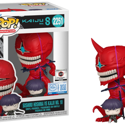 Funko Pop Kaiju N°8 - Soshiro Hoshina Vs Kaiju N°10 - PR Chalice